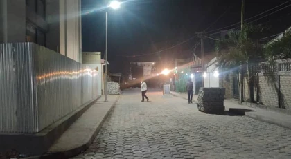 Brazzaville, Congo - Town branch road lighting: ST2-80 deployment