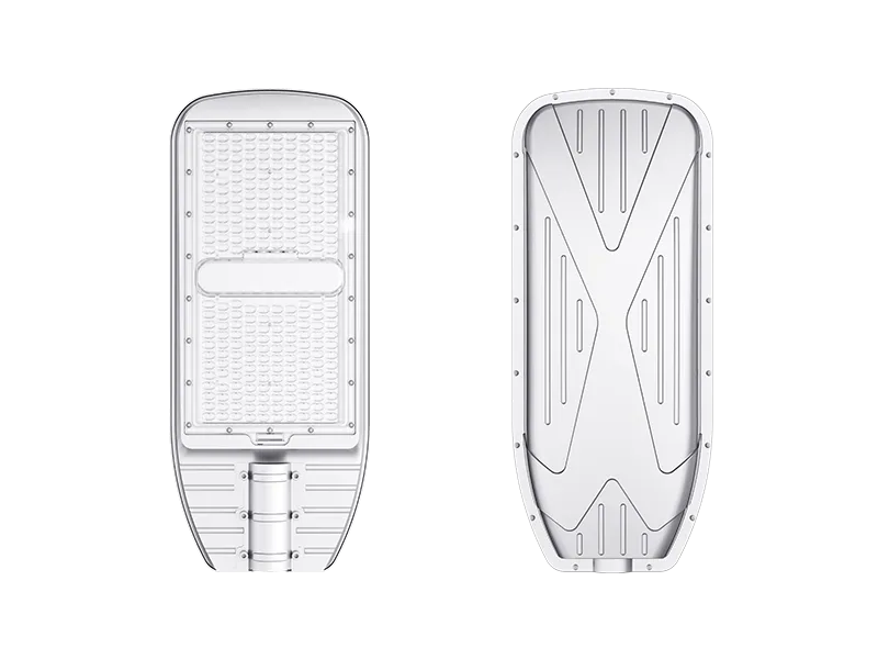 Solar panel and lamp structure of KP Series split solar street light