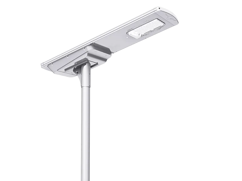 RSG Series all in one solar street light installation angle view