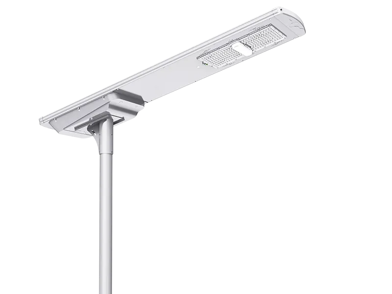 RSG Series all in one solar street light side installation view