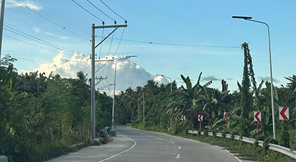 Philippines Suburban Road Lighting Project with RSA-60 Solar Street Lights
