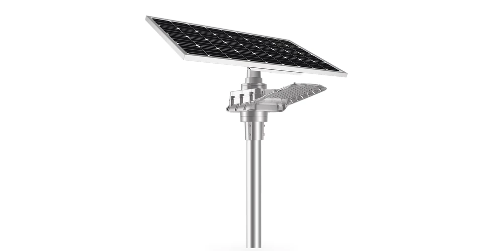 RoadSmart Solar Flyhorse Light FH120 with adjustable solar panel and All-in-Two design