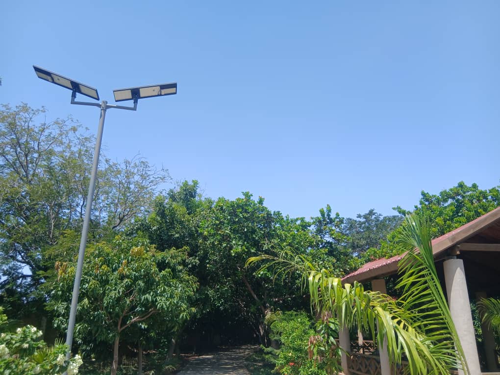 Solar street light project in Burkina Faso - Garden