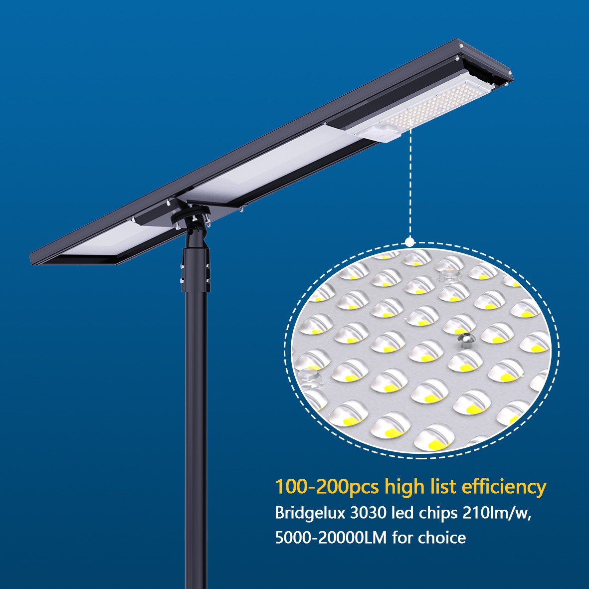 100-200pcs high efficiency LED chips