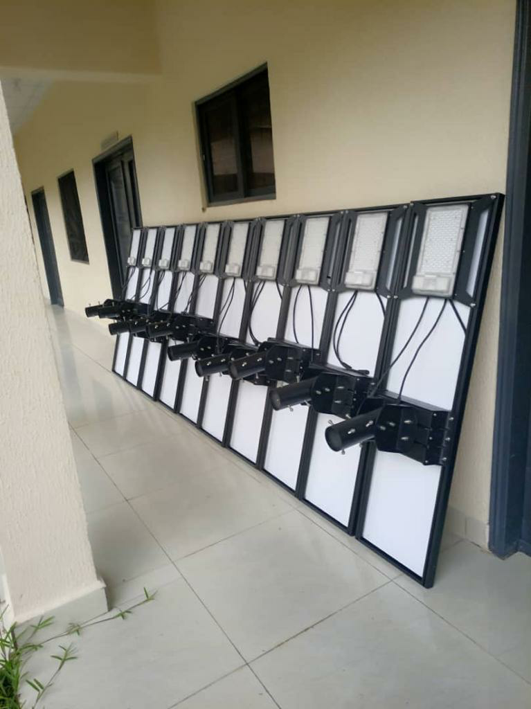 solar street light before installation solar street light before installation