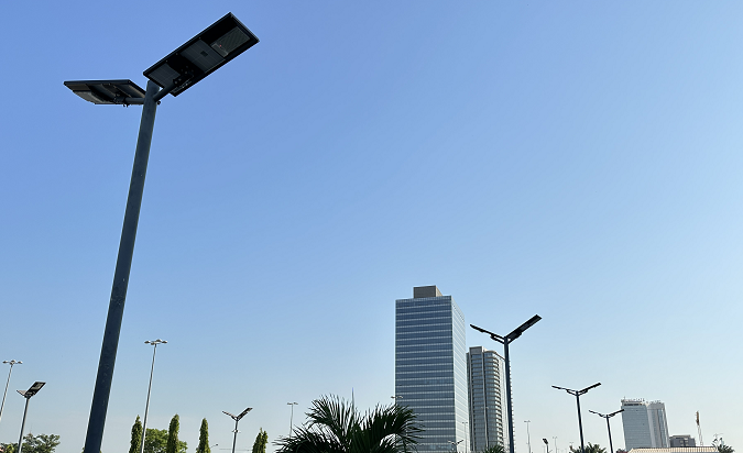 Smart Solar Street lighting