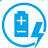 Indicator lights of battery capacity