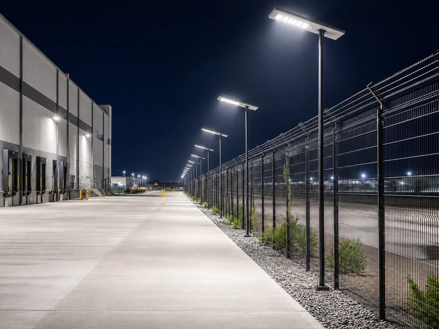 Industrial Perimeters & Sidewalks