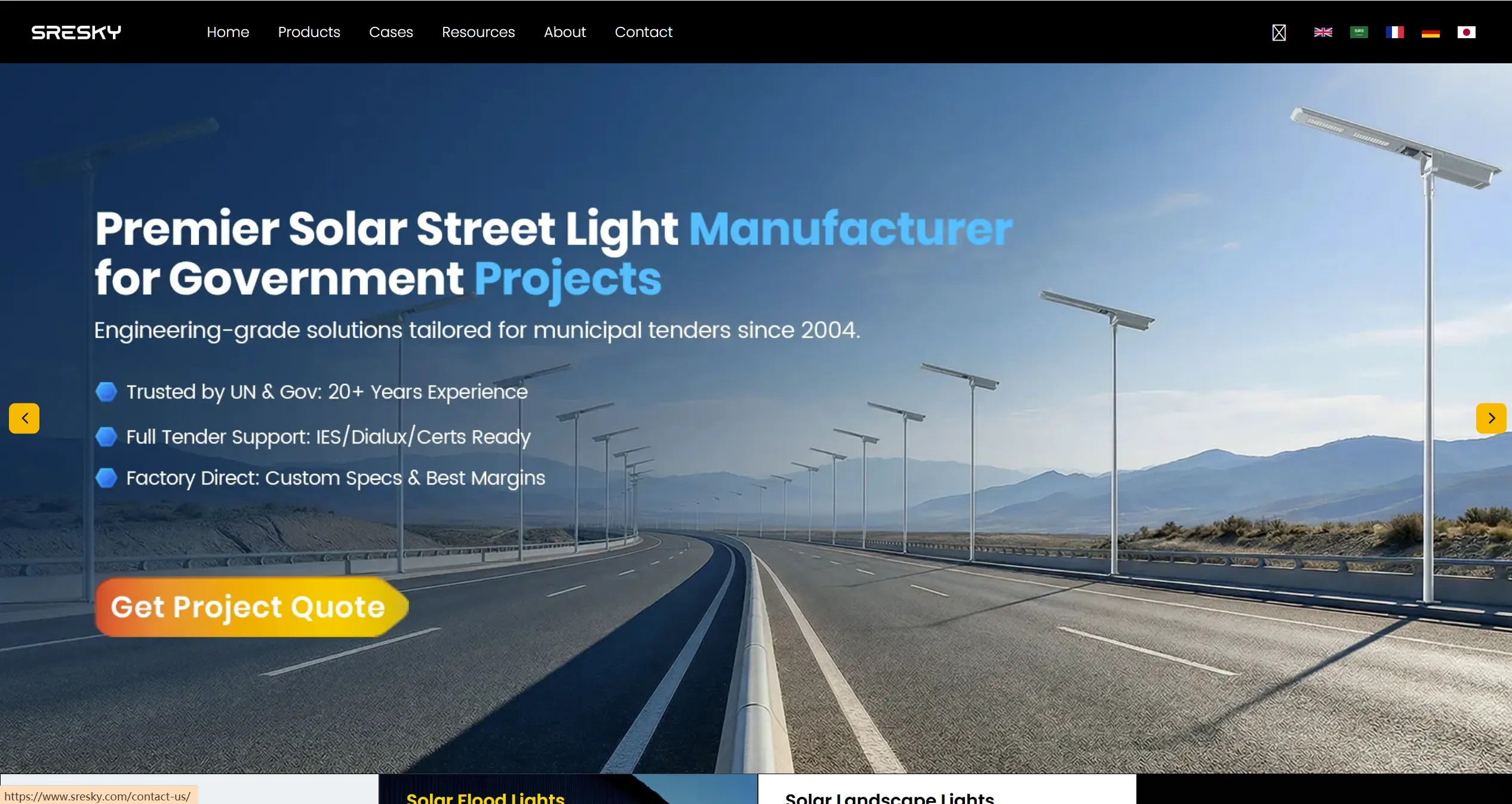 1783569230580214.webp Sresky Premier Solar Street Light Manufacturer.webp