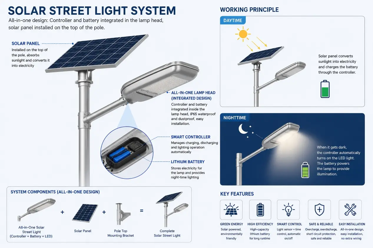 What Is the Process for Installing Solar Street Lights