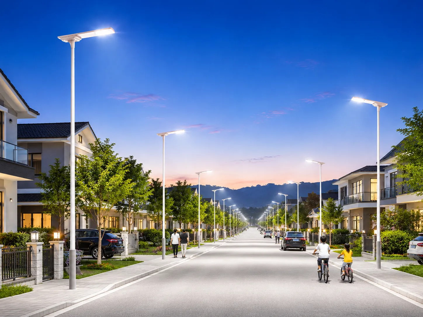 Residential Village Roads Residential Village Roads