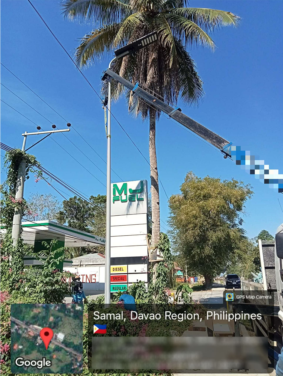 RSA-100 Solar Street Light Project in the Philippines RSA-100 Solar Street Light Project in the Philippines